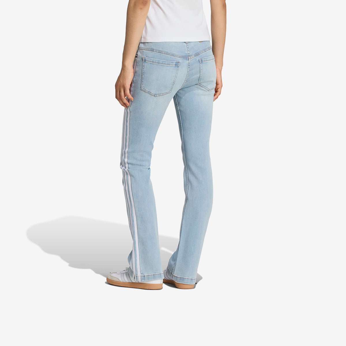 Women's adidas Adilenium Season 4 Teamgeist Slim LR Denim Pants 'Light Blue'